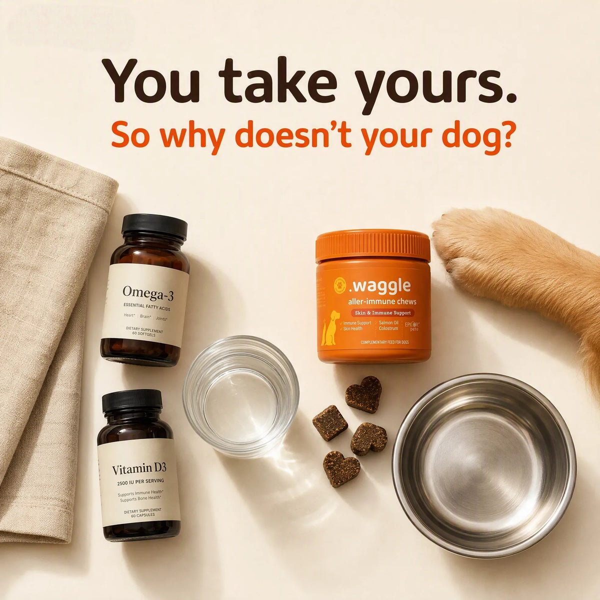 Waggle™ Aller-Immune Soft Chews